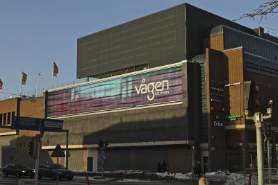 Galleria, facade towards west.