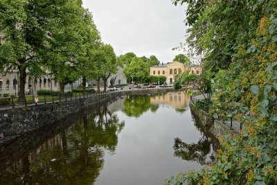 The Art Mseum and Svartån (Black River).