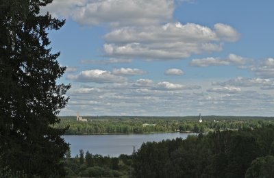 View over Norberg from Klackberg.