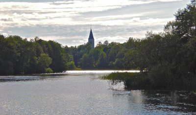 Sura Chrurch from the locks.