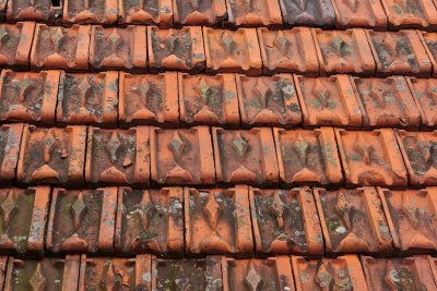 Roofing tiles.
