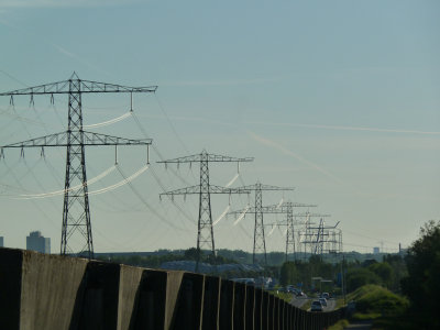 electricity pylons