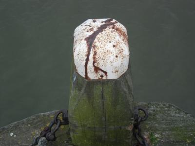 The beauty of a mooring post