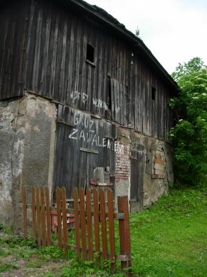 Old barn in Poland