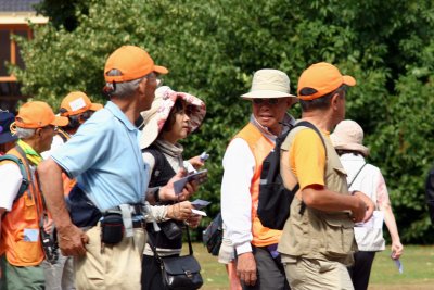 Dutch Japanese tourists