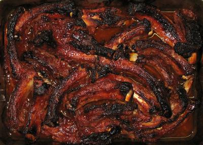 Oops (Nearly Cremated Spareribs)