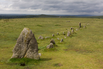 Merrivale Stone Row (7/5/2012)