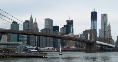 Brooklyn Bridge and S. Manhattan (8/19/2012)