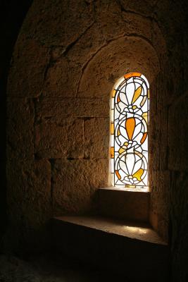 Abbaye du Thoronet window