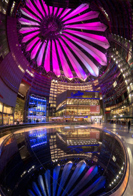 Potsdamer Platz, Sony Center and nearby