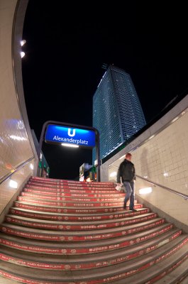 Subway station Alexanderplatz