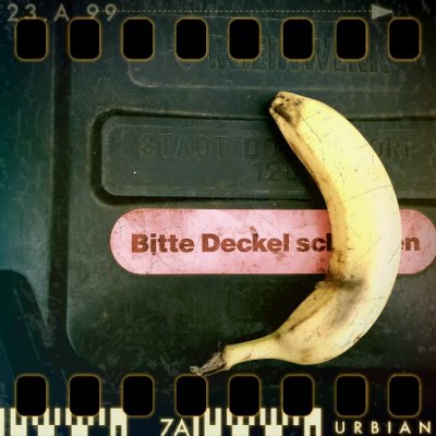 March 10th: Banana on dustbin