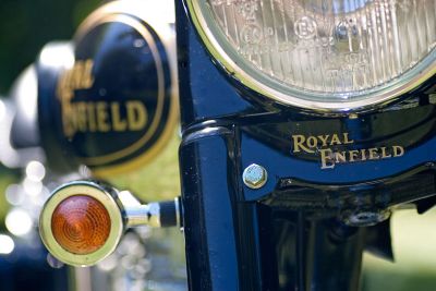 Royal Enfield - front detail