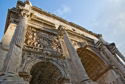 Detail of the Arch of Septimius Severus
