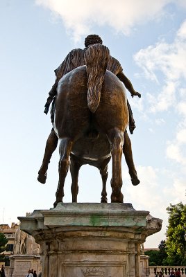 Marc Aurel statue on Capitoline Hill
