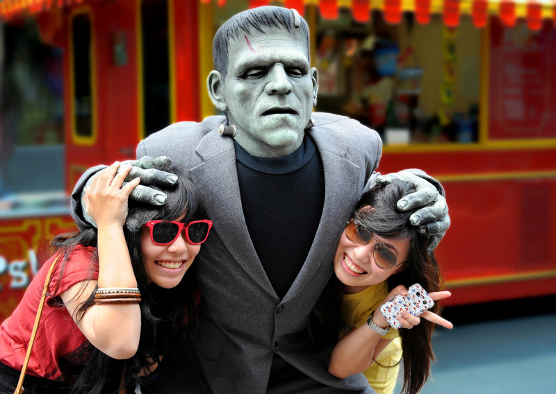 Frankenstein Looking For Pretty Brides