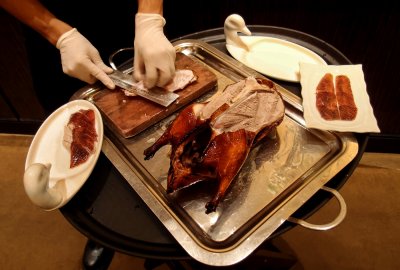 Peking Roast Duck -- At  The Imperial Treasure Restuarant