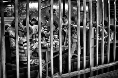 Dining Behind Bars :))