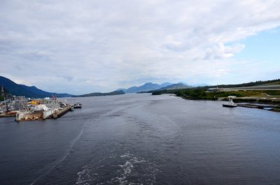 Departing Ketchikan