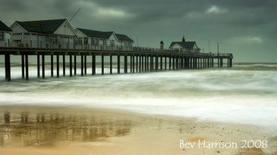 milky waters at stormy southwold