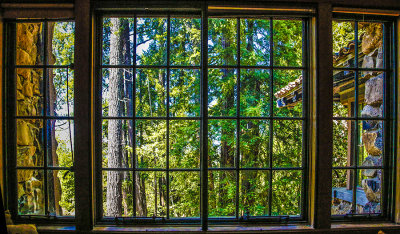 Jack London Museum Window in HDR