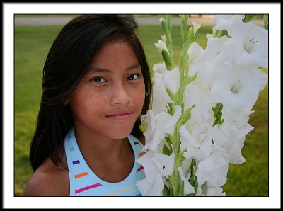 july 26 white glads