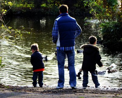 Feeding the Ducks