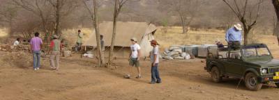 camp for tea breaks