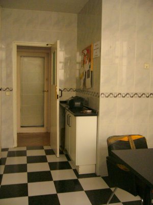 entrance to kitchen