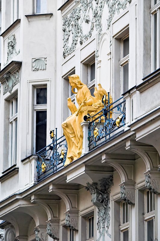 Decorative Facade on lower Karlovo