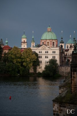 view from Charles Bridge