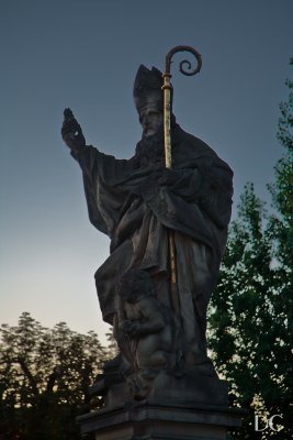 on Charles Bridge