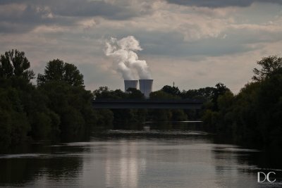 nuclear power station on the River Main
