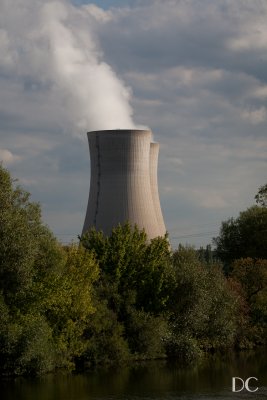 nuclear power station on the River Main