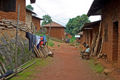 Wives' houses, Fon's compound, Kumbo