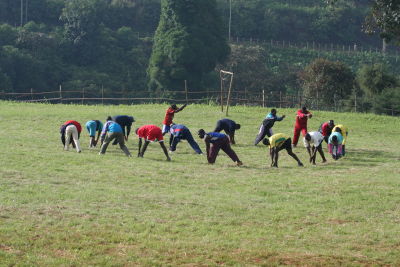 Soccer practice, Kumbo