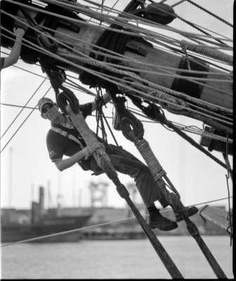 In the rigging