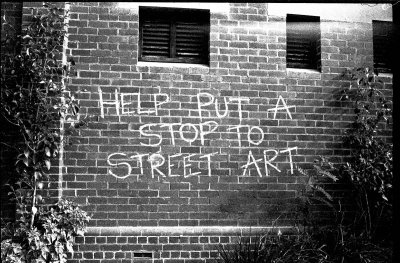 STOP STREET ART