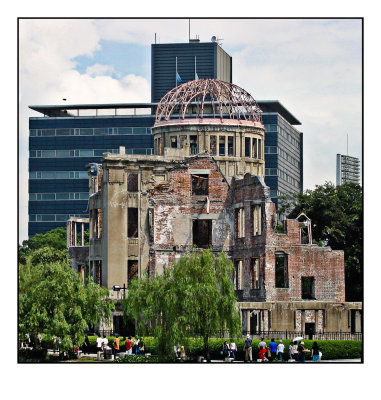Hiroshima A Bomb Dome, Memorial Day 2004
