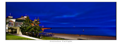 Cottesloe Beach Twilight (HDR)