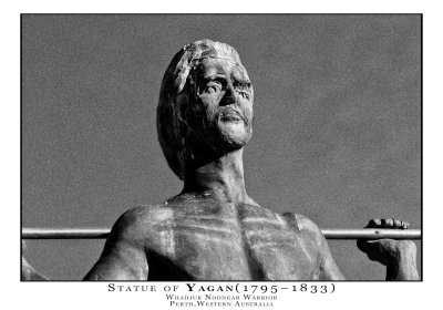 Statue of Yagan, Perth, Western Australia