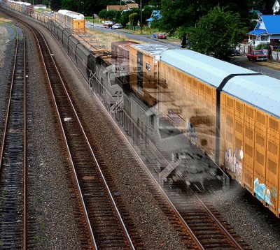 Ghost Train (Award Winning Photo)