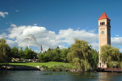 Spokane Park and River