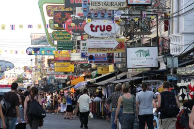 Busy Noise on Khao San Road