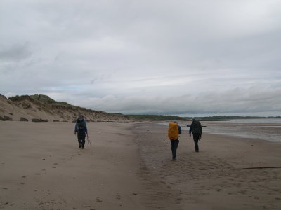 First steps along the coast