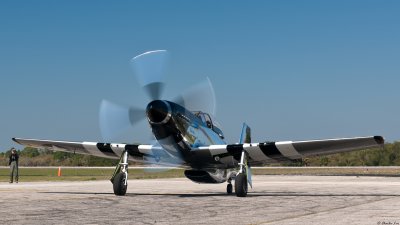 P-51D Quick Silver piloted by Scott Scooter Yoak