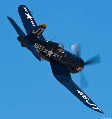 F4U Corsair, piloted by Jim Tobul