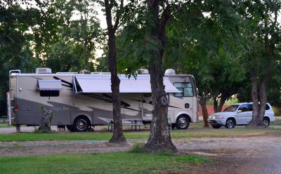 RV Parks on our trip.