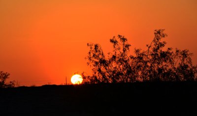 April 28, 2012   Sunset in desert