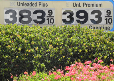 August 6 CHula Vista gas prices